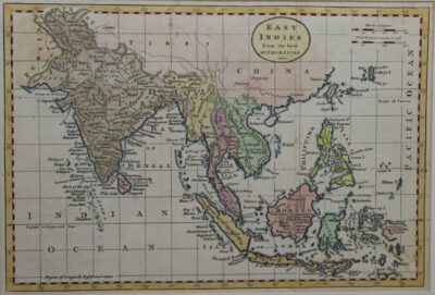 East Indies Map. William Guthrie. 1785.