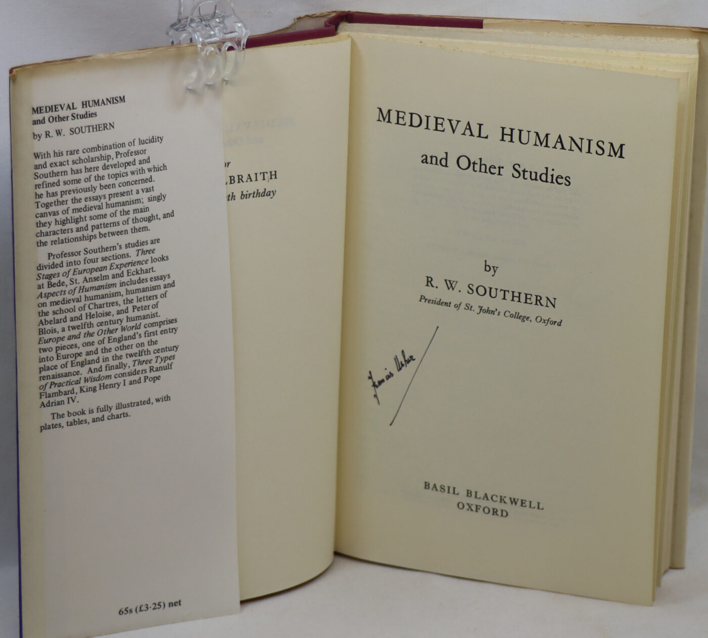 Medieval Humanism and other Studies. - Image 3