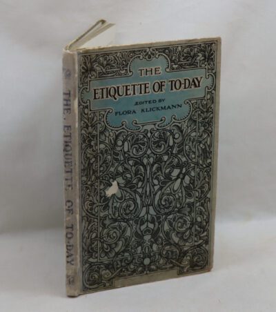 The Etiquette of To-day.