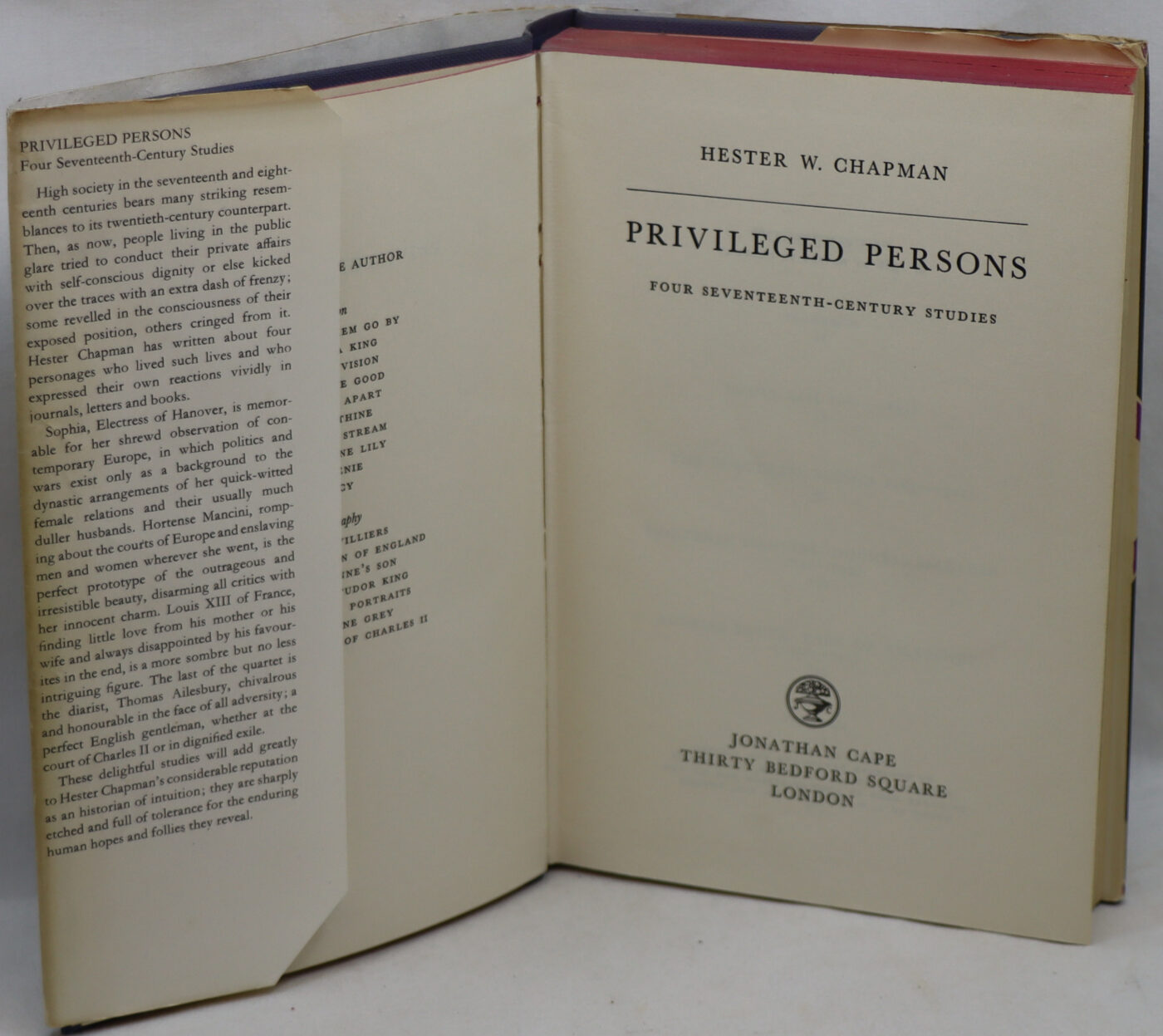 Privileged Persons. Four Seventeenth-Century Studies. - Image 3