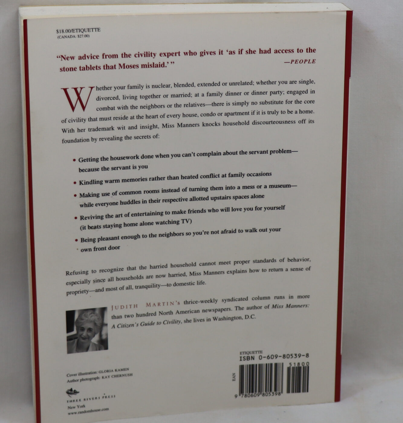 Miss Manners Guide to Domestic Tranquility. - Image 3