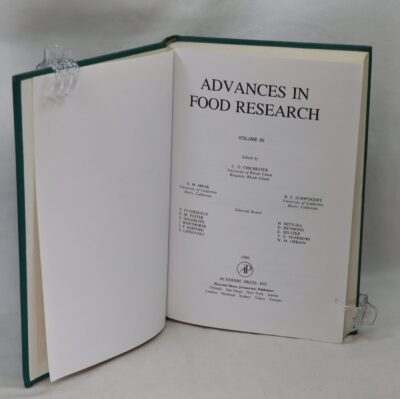 Advances in Food Research.