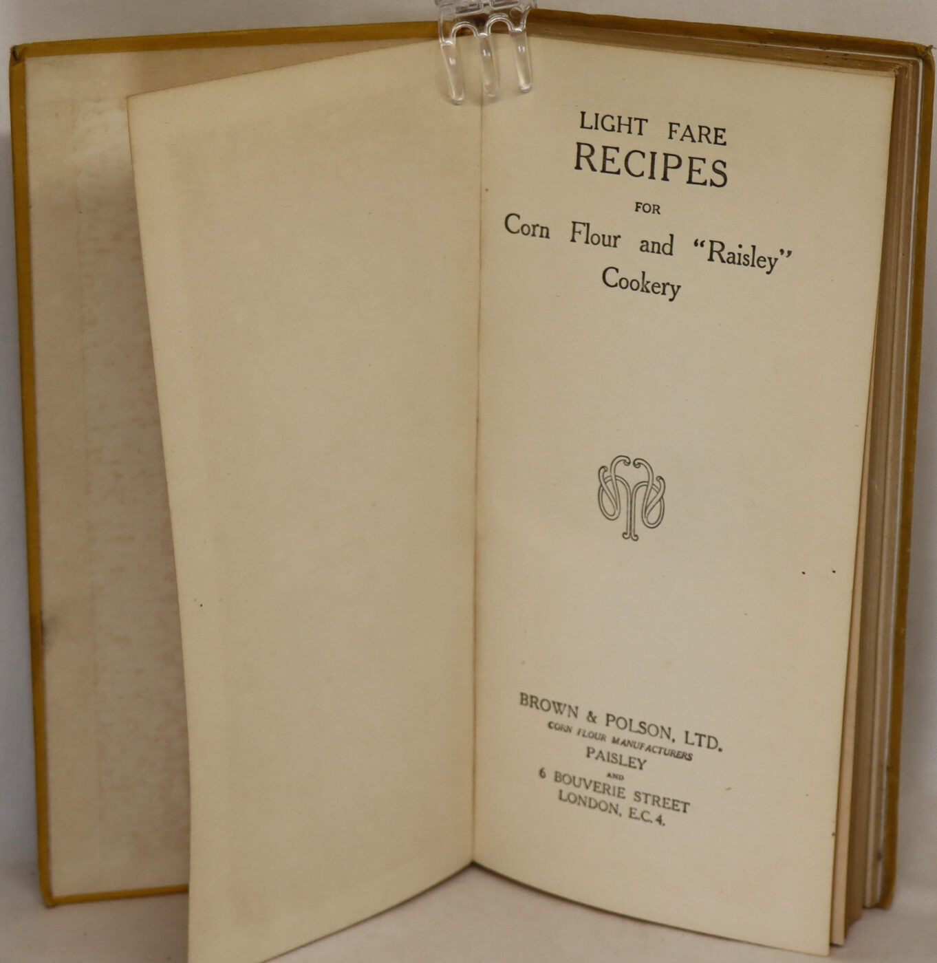 Light Fare Recipes for Cornflour and "Raisley" Cookery. - Image 2