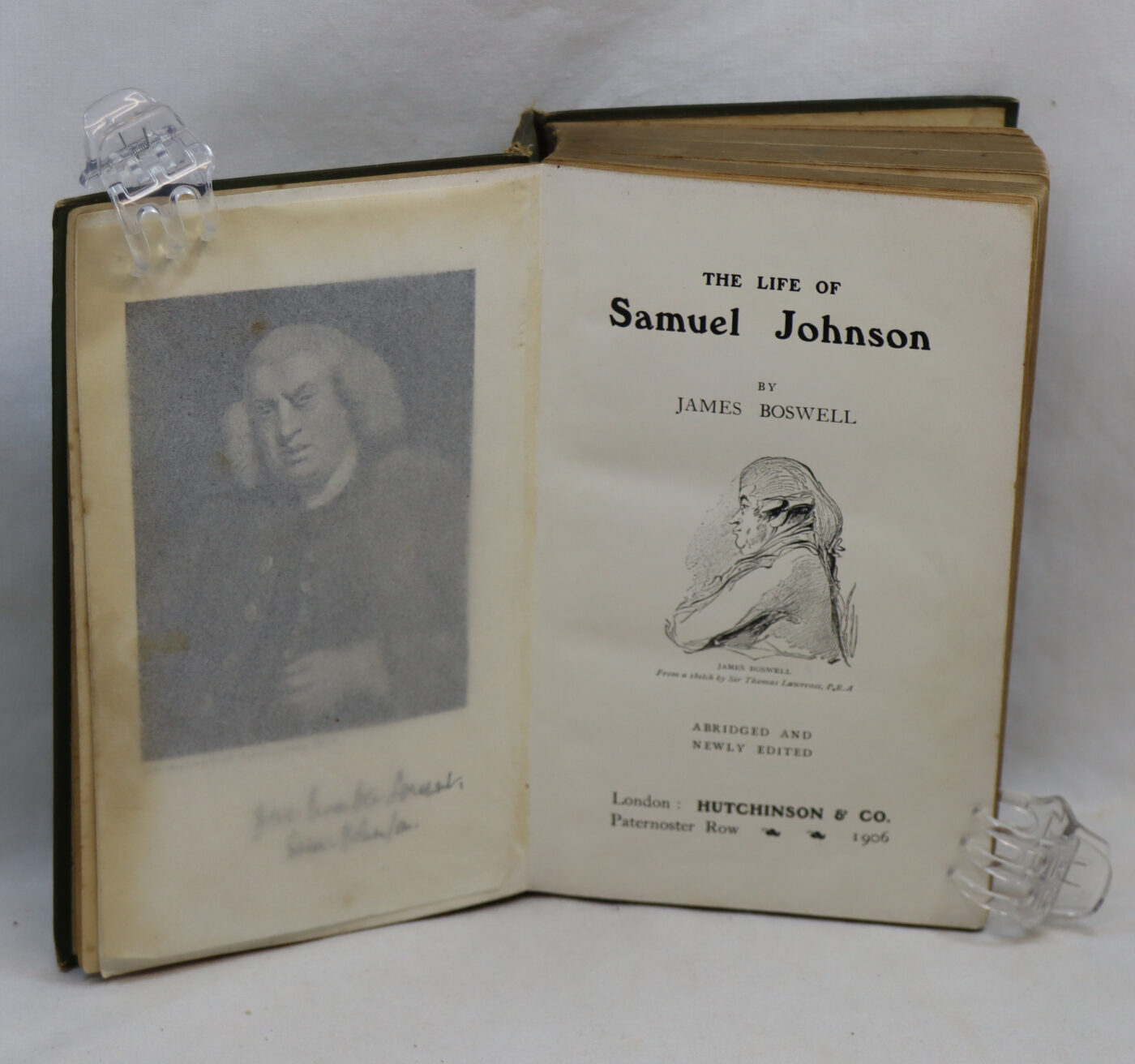 Photo of The Life of Samuel Johnson.