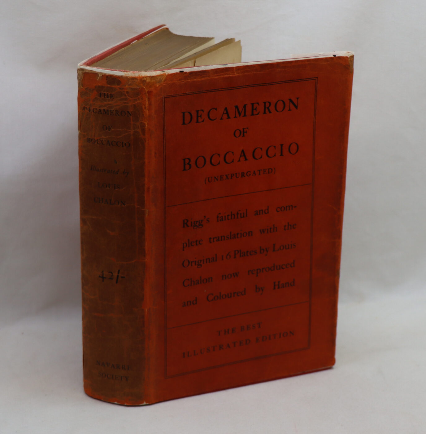 Photo of The Decameron of Boccaccio (Unexpurgated).