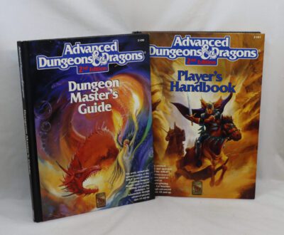 Advanced Dungeons & Dragons. Player's Handbook & Dugeon Master's Guide.