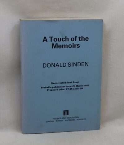 A Touch of the Memoirs.