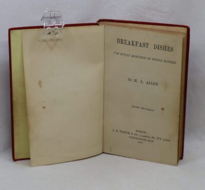 Breakfast Dishes.