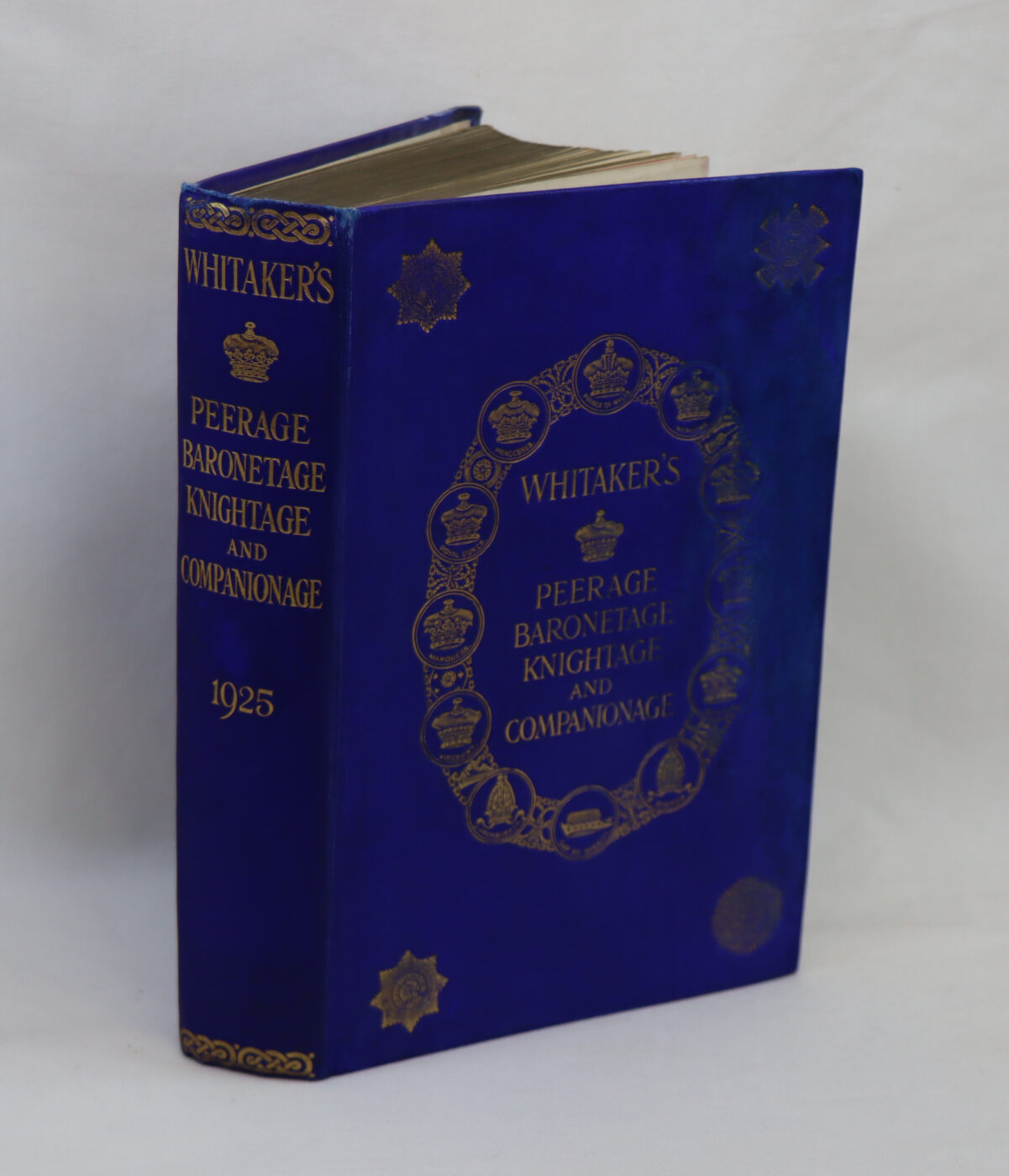 Whitaker's Peerage, Baronage, Knightage and Companionage. 1925. - Image 2