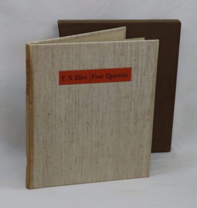 Four Quartets. T S Eliot.