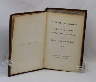 Biographical Memoirs of Eminent Novelists. Sir Walter Scott's Prose Works.