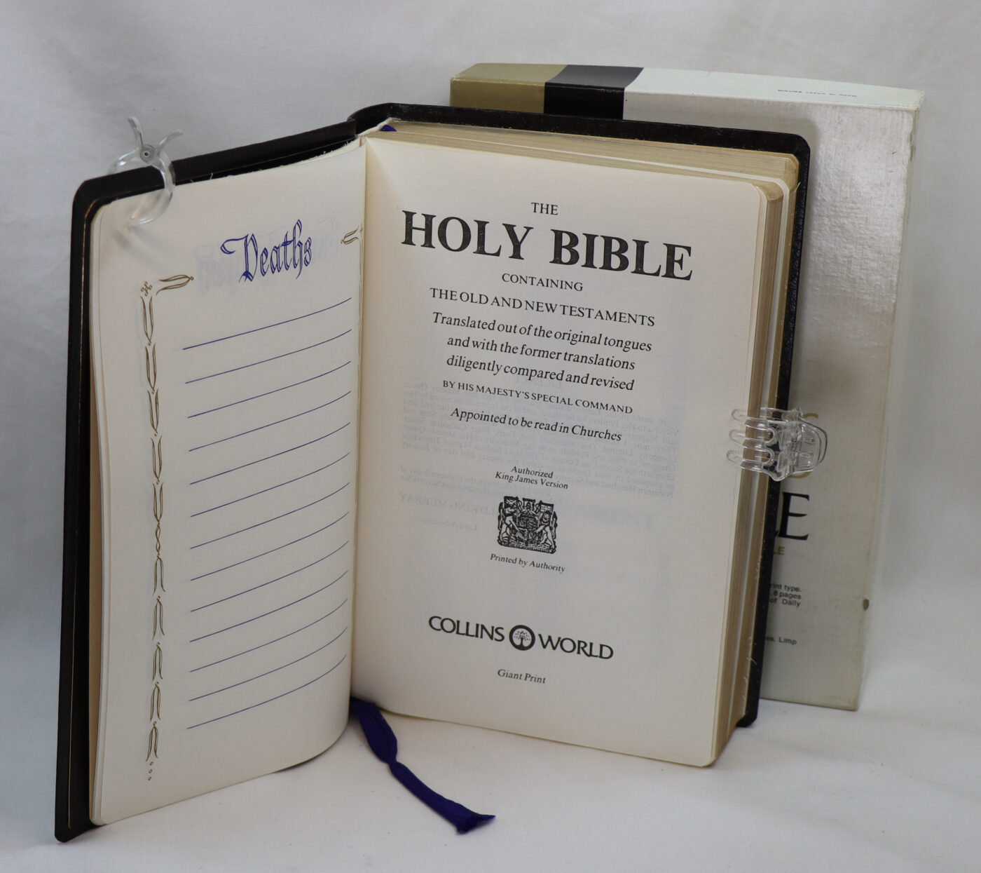 Collin's World Giant Print Bible. - Image 4
