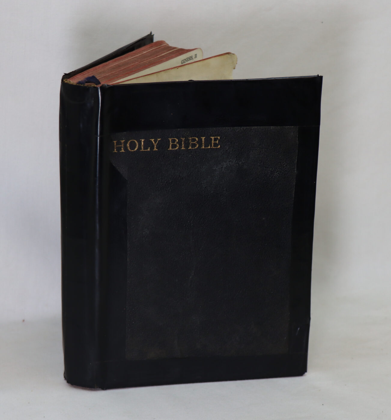 The Holy Bible. (home repaired). - Image 3