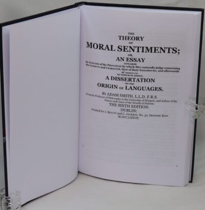The Theory of Moral Sentiments.