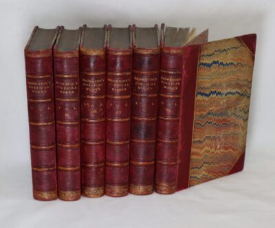 The Poetical Works of Robert Browning. Six Volumes.
