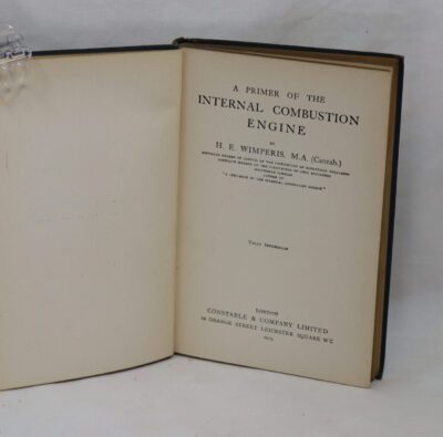 A Primer of the Internal Combustion Engine.