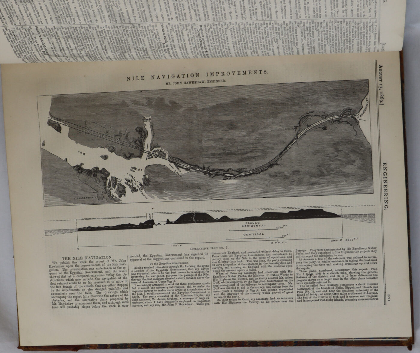 Engineering. An Illustrated Weekly Journal. July to December 1869. - Image 5