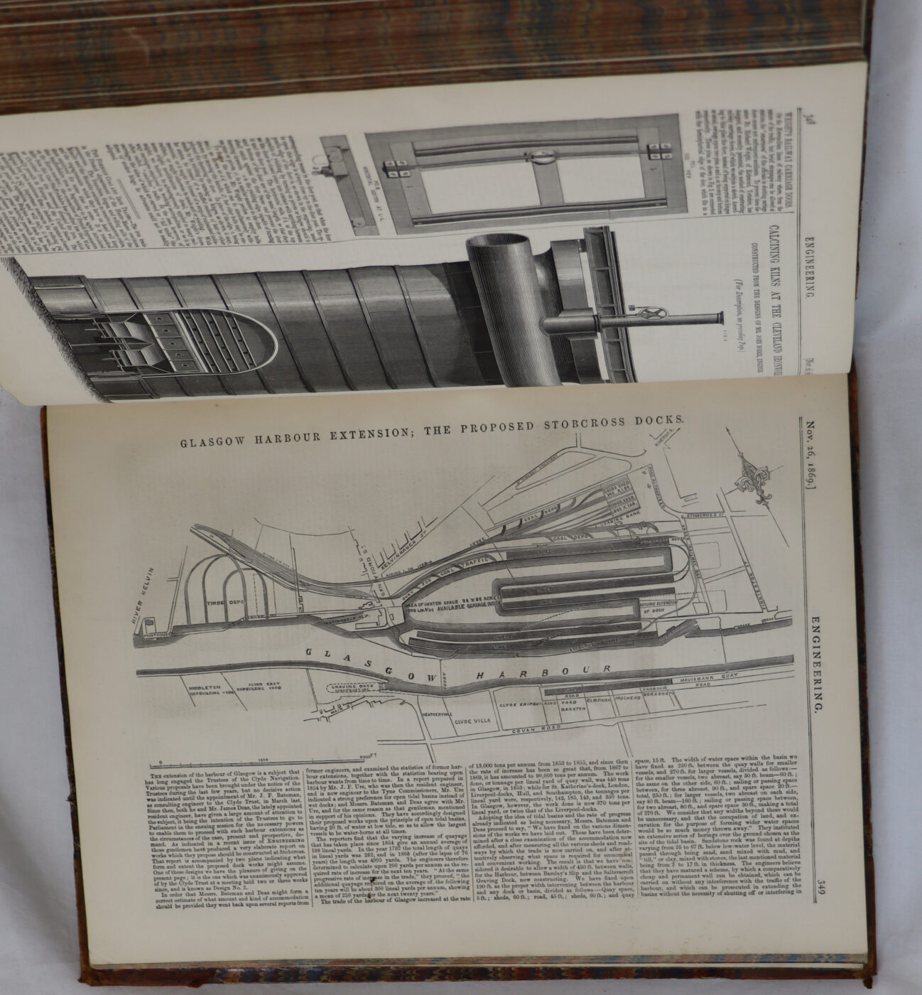 Engineering. An Illustrated Weekly Journal. July to December 1869. - Image 7