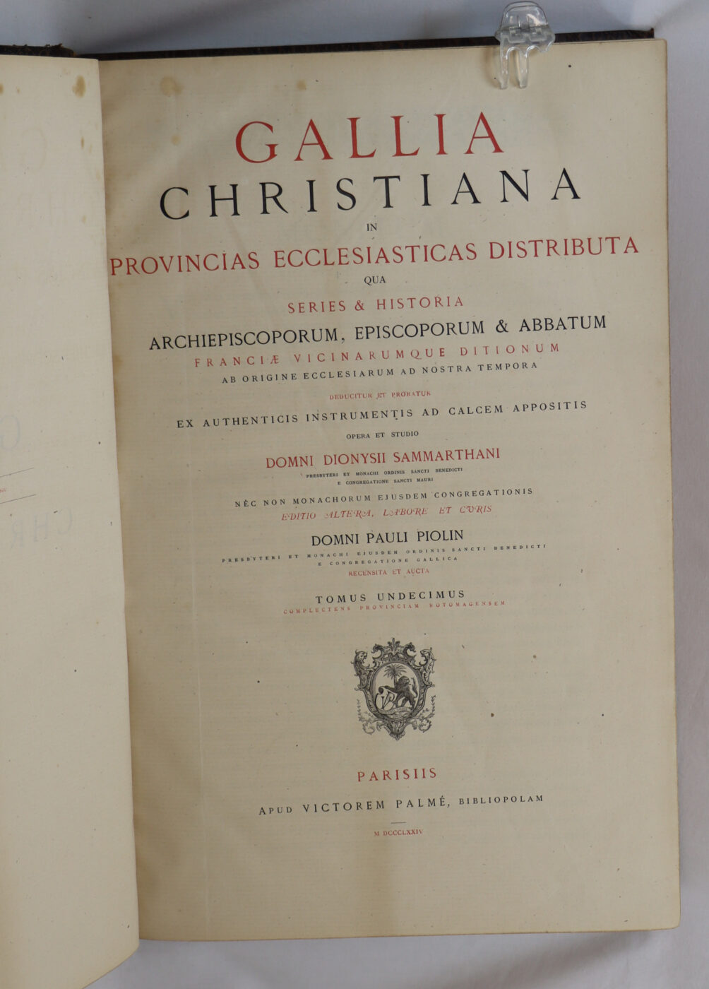 Gallia Christiana. - Image 3