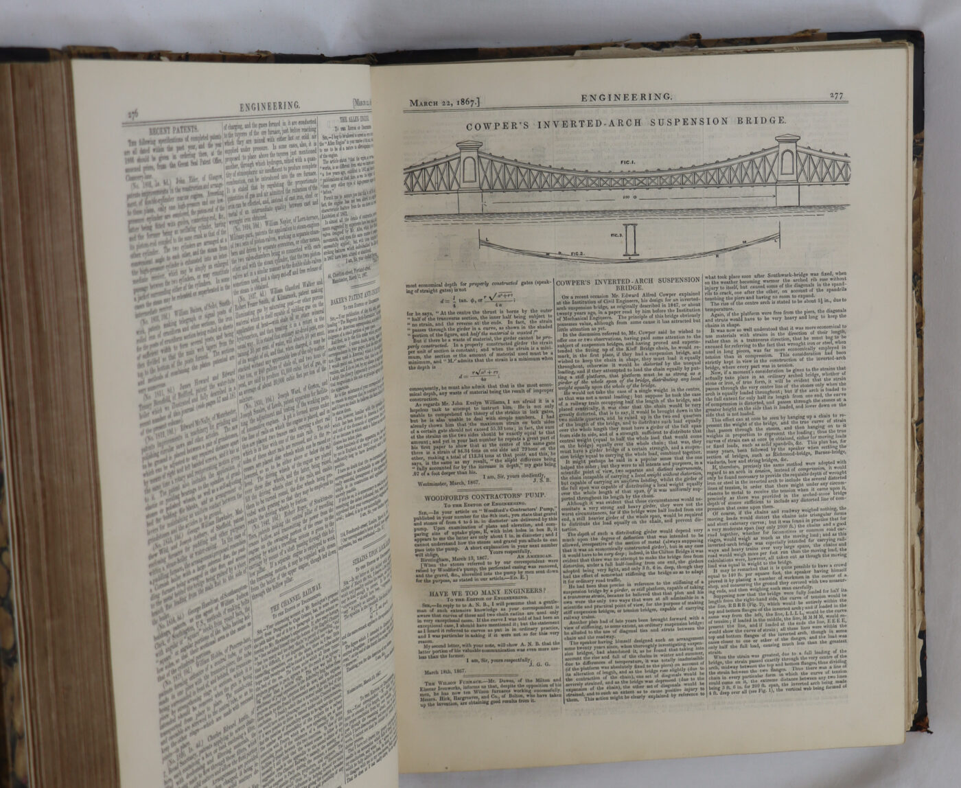 Engineering. An Illustrated Weekly Journal. January - June 1867. - Image 3