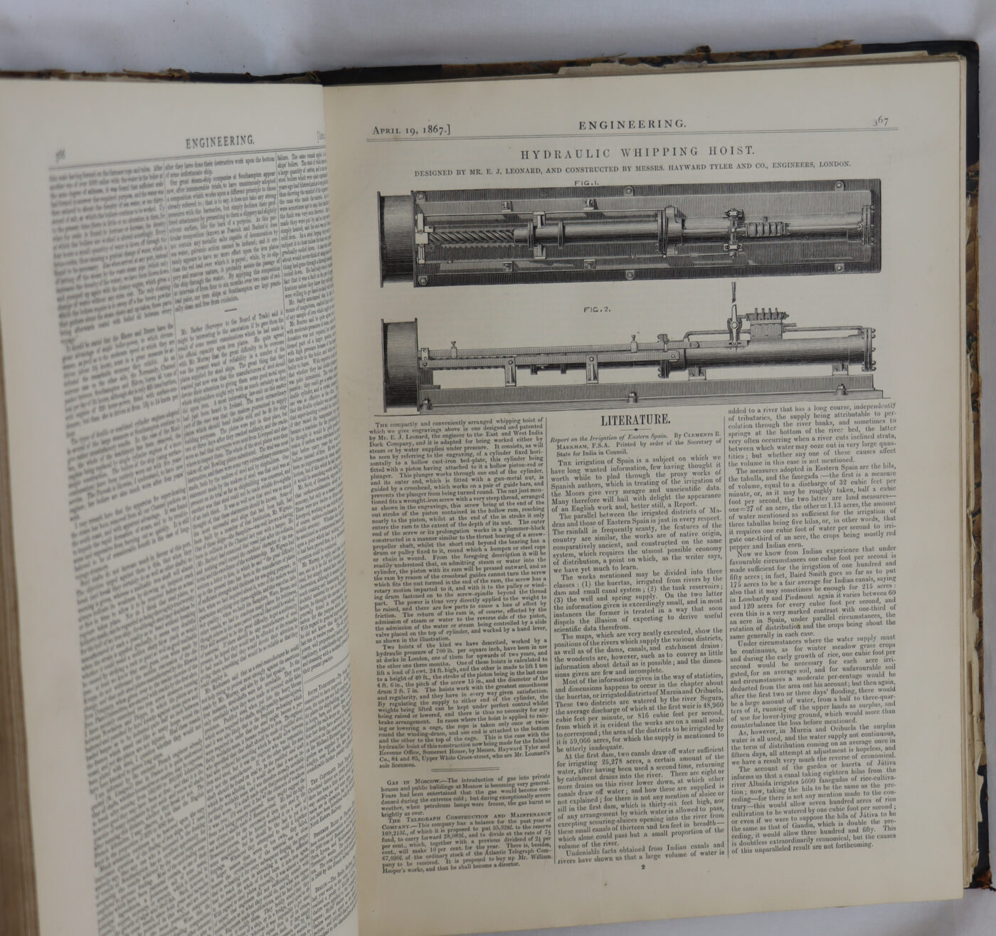 Engineering. An Illustrated Weekly Journal. January - June 1867. - Image 2