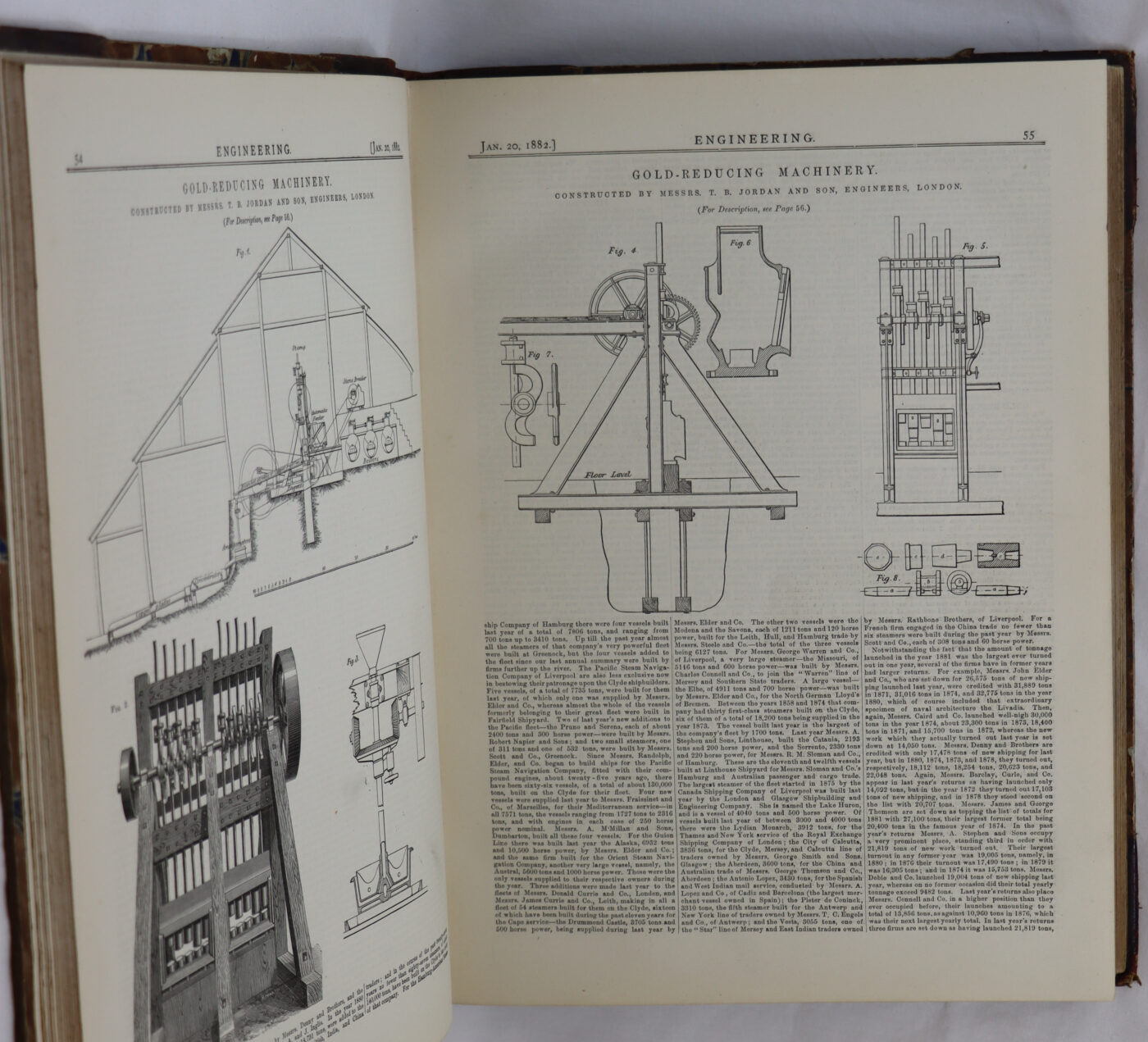 Engineering. An Illustrated Weekly Journal. January to June 1882. - Image 4
