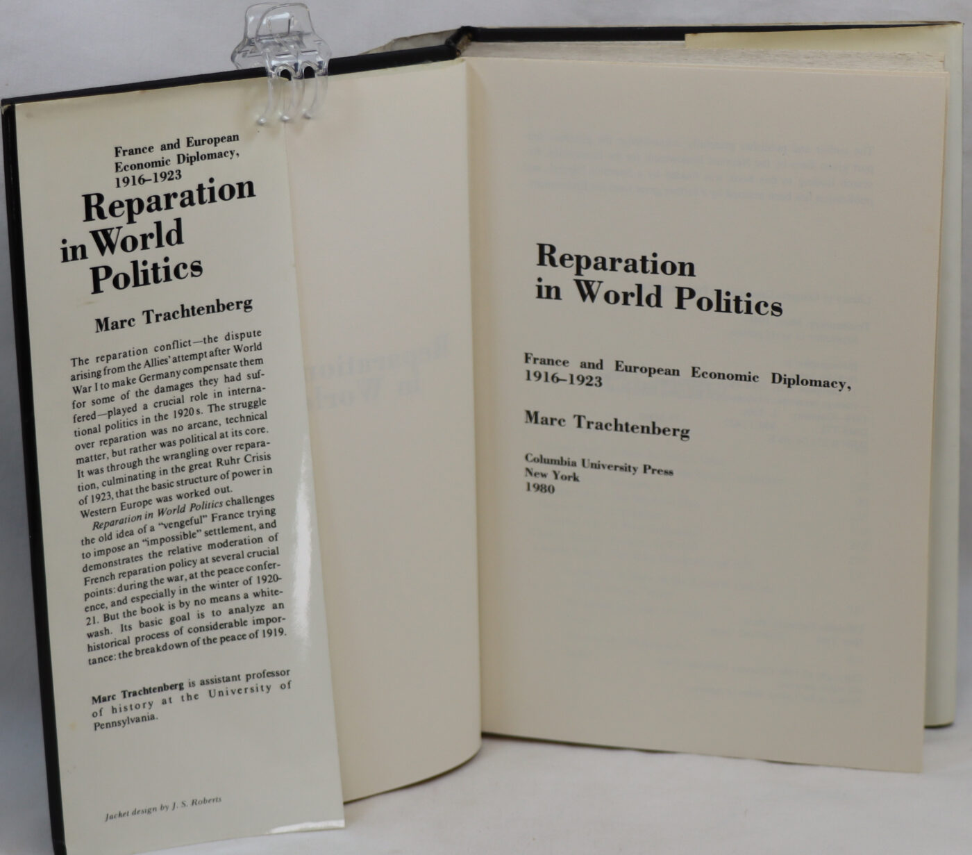 Reparation in World Politics: France and European Economic Diplomacy 1916-23. - Image 2