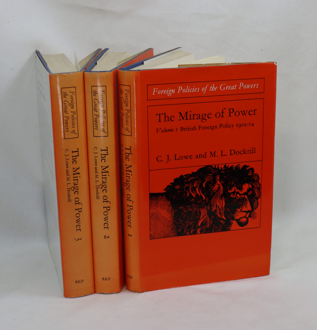 Photo of The Mirage of Power. British Foreign Policy 1902-1922. In 3 Volumes.