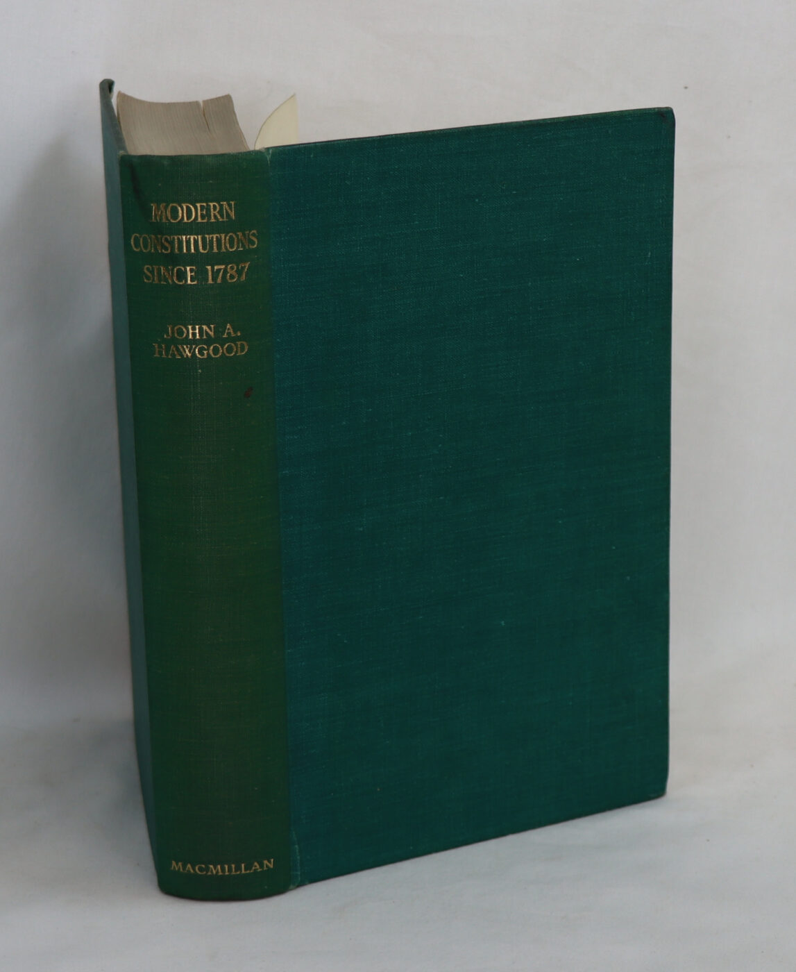 Modern Constitutions since 1787. - Image 2