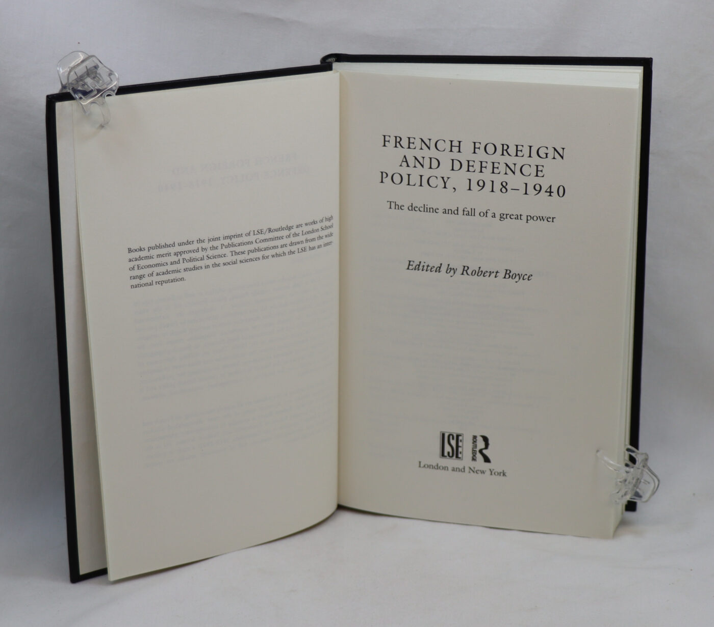 Photo of French Foreign and Defence Policy 1918-1940.