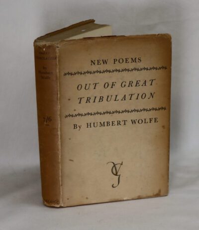 Out of Great Tribulation.  (new poems).