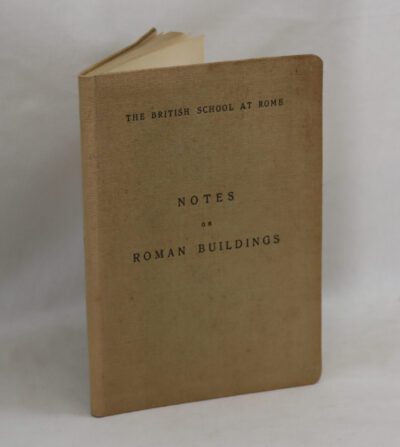 Notes on Roman Buildings.