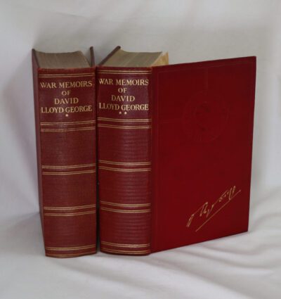 War Memoirs of David Lloyd George. In Two Volumes.
